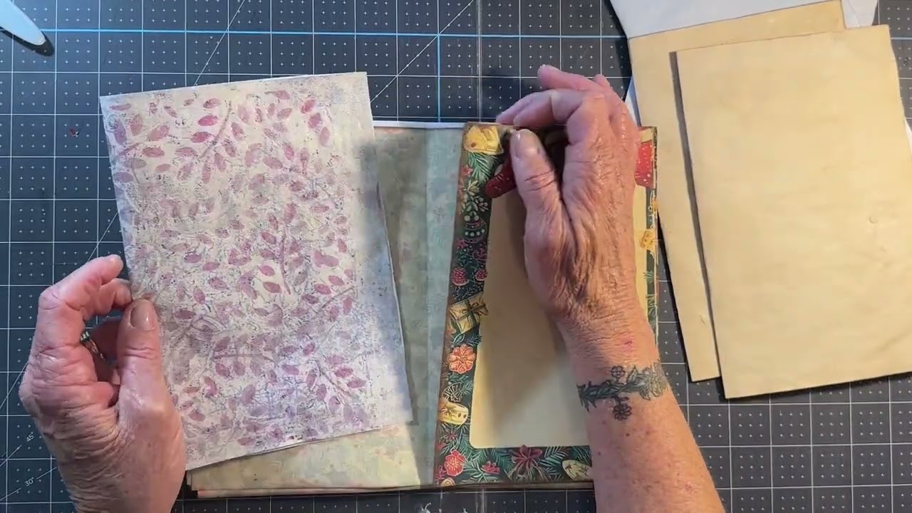Christmas Junk Journal Part 1 ft. Joey Cardmaker Christmas Folk
