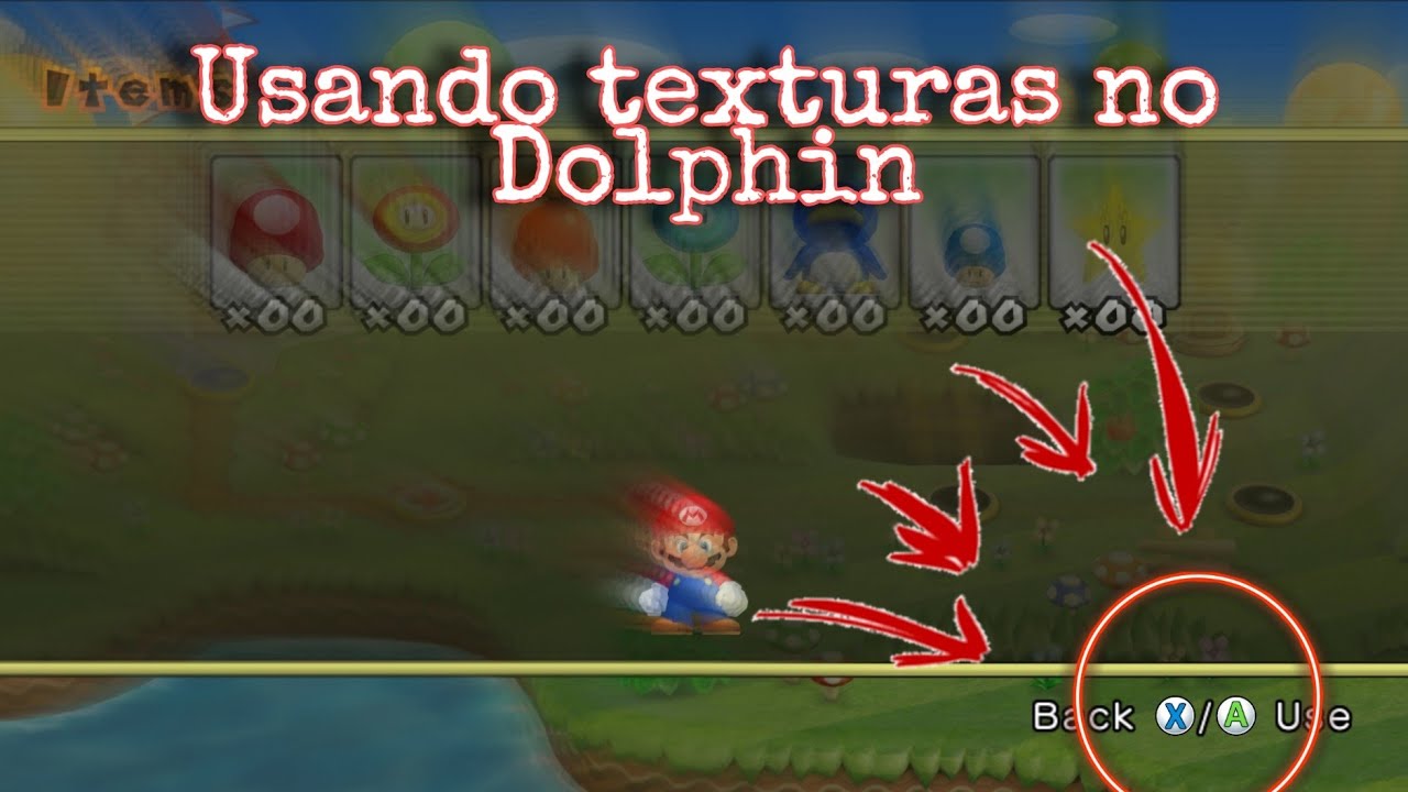 USANDO TEXTURAS NO DOLPHIN (Emulador de Nintendo Wii e Game Cube)