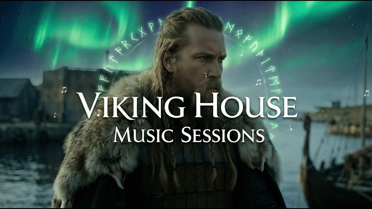 Nordic Music DJ Set ⚔️ Viking Deep House Mix for Gym Focus - Midnight Sun Drums