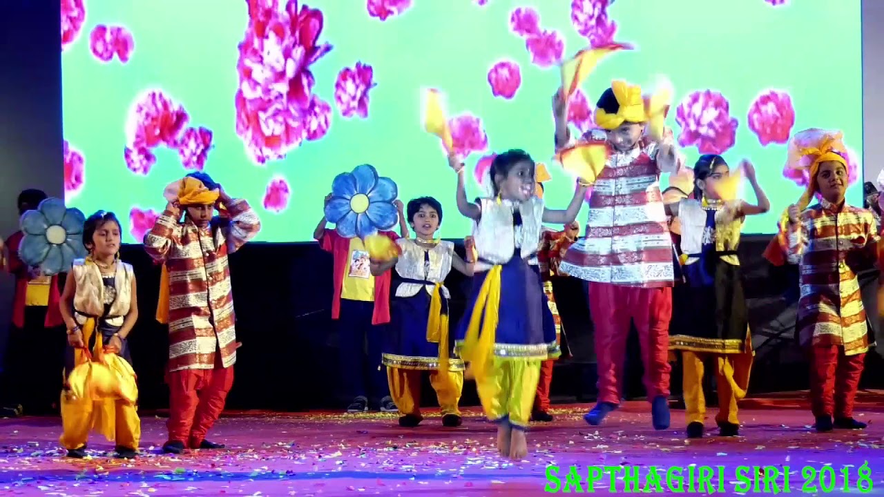 suvvi suvvali Dance From Sapthagiri School Students, Davanagere