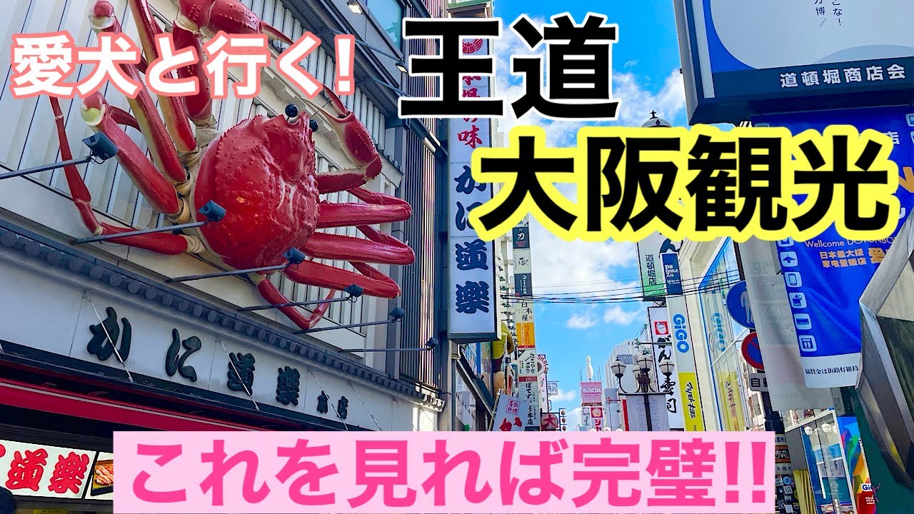 【満喫プラン】大阪観光1日コースをご紹介♪