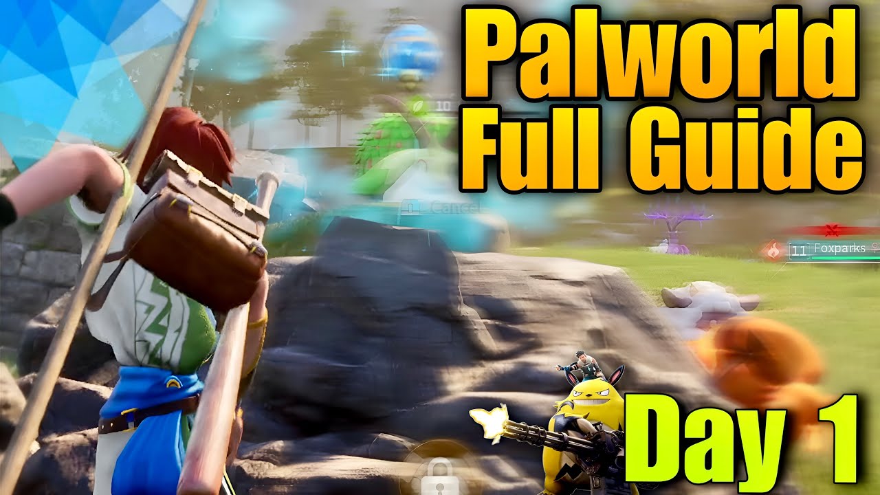 Started Palworld Journey From day 1 (Full Guide) ! Hindi
