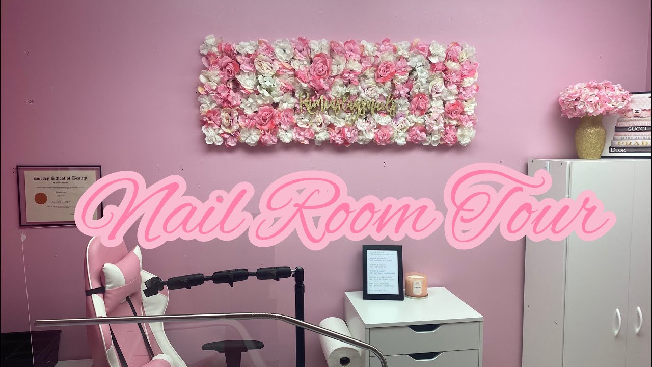 Nail room tour-1st YouTube video‼️