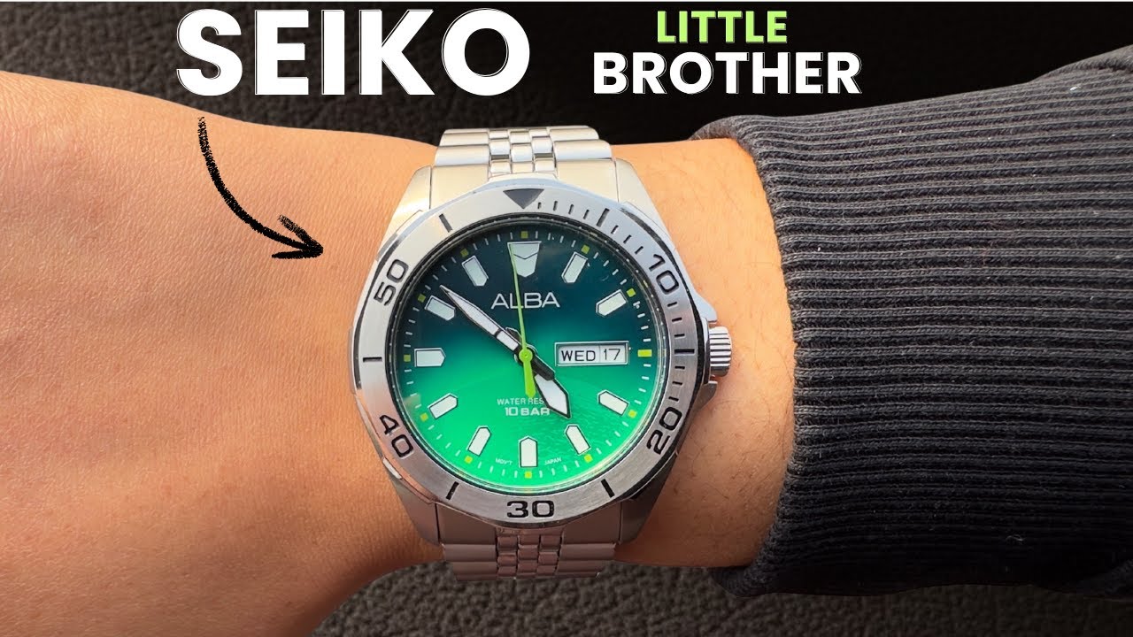 Seiko Quality at Half Price? | Alba Gravity Green Dial Review (AV3579X1)