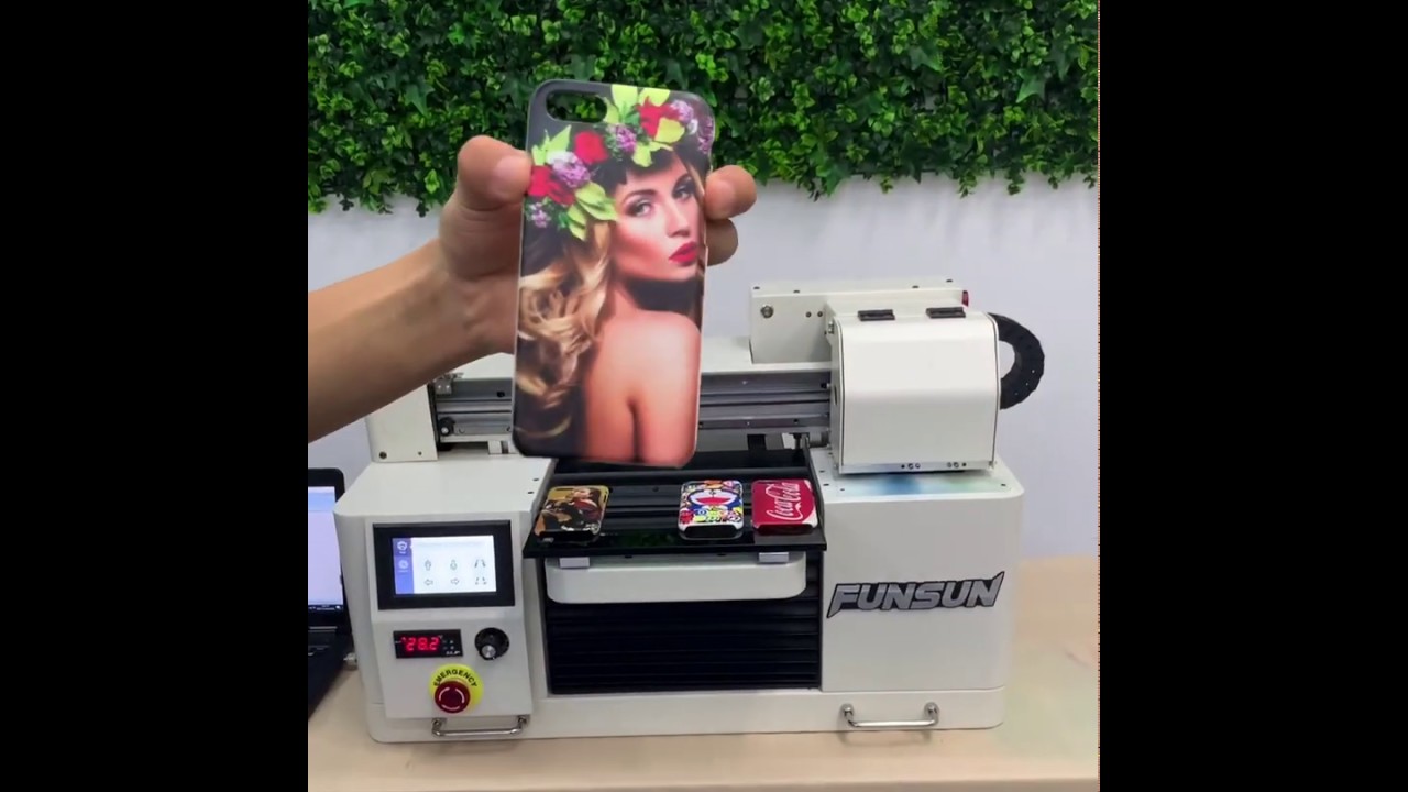 FUNSUN A4 Size UV Printer--Directly Print All Materials and Flatbed