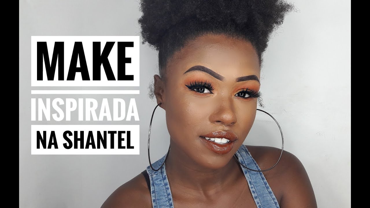 MAKE INSPIRADA NA SHANTEL- PELE NEGRA| Por Samyra Priscila