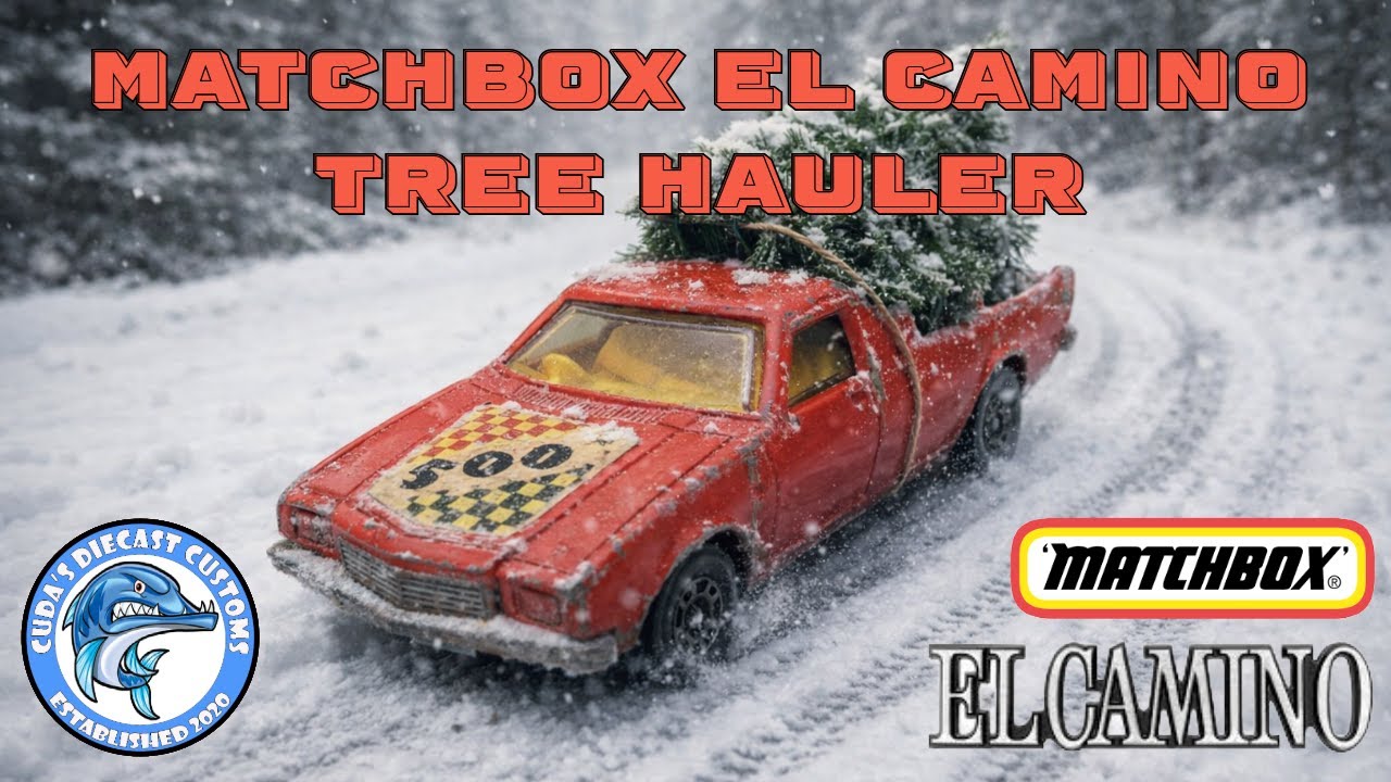 CDC: MATCHBOX EL CAMINO TREE HAULER
