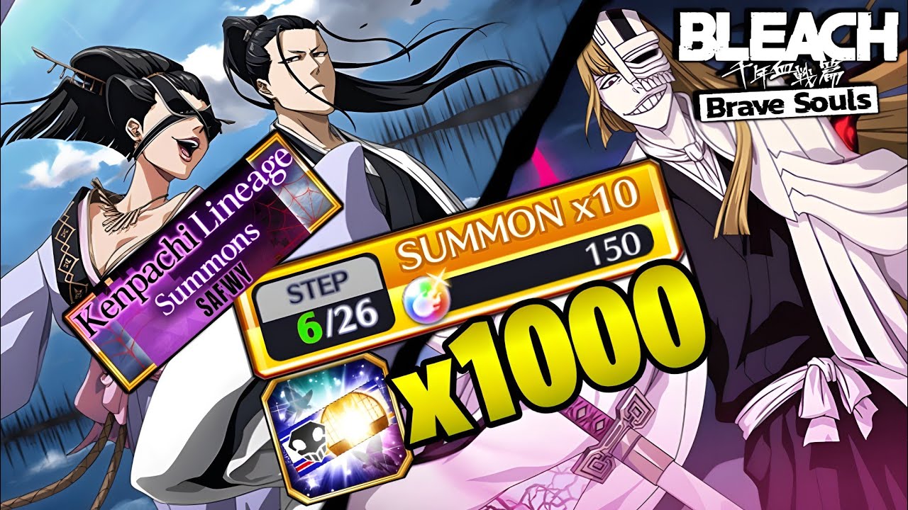 Kenpachi Lineage Summons SAFWY || BLEACH BRAVE SOULS