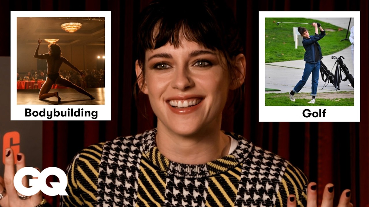Kristen Stewart: Golf oder Bodybuilding? | ENTWEDER ... ODER | GQ Germany
