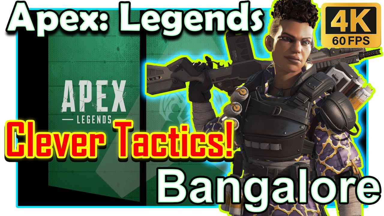 BANGALORE, Clever Tactical Win! Apex Legends Season 14 Gameplay PC 4K (NO COMMENTARY)