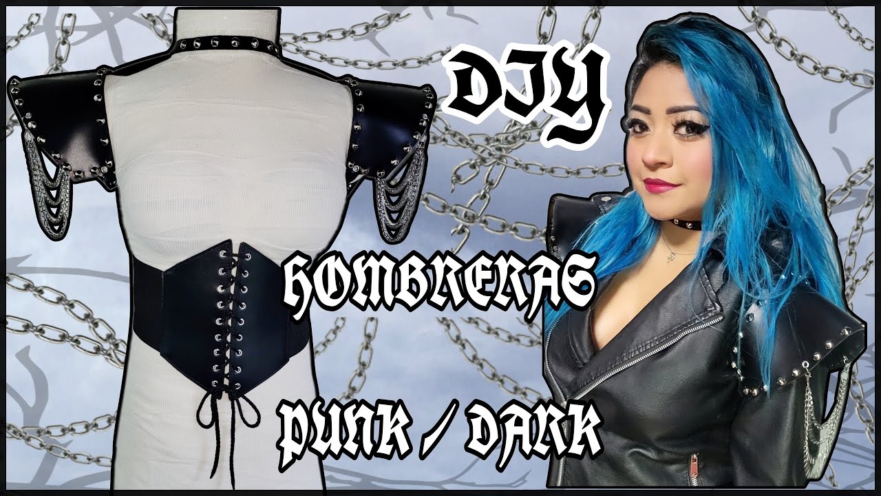 Hombreras Punk / Dark - DIY Lady Blue 🖤