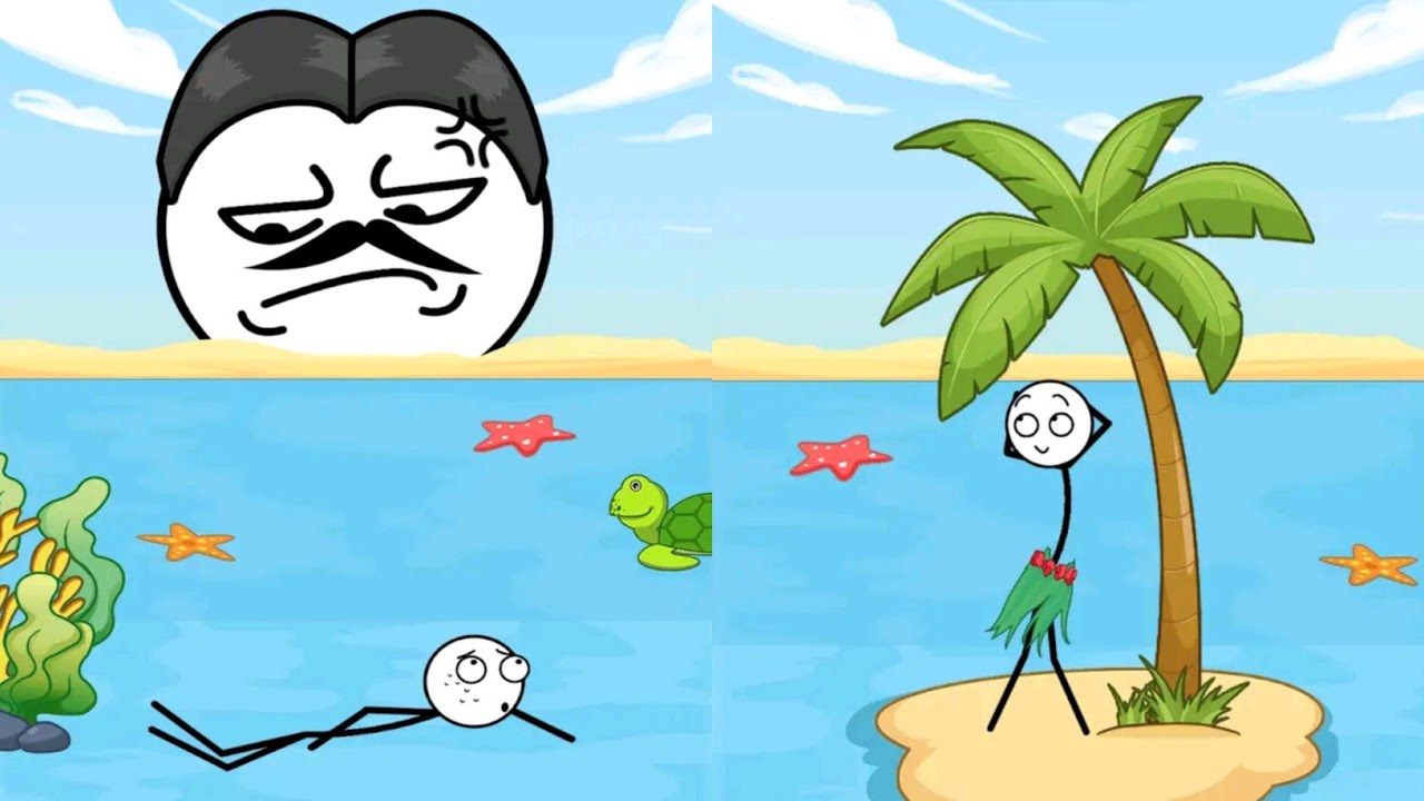Hide Me (WEEGOON) - Funny Stickman - Level 36-50  Walkthrough Solution - Android Gameplay