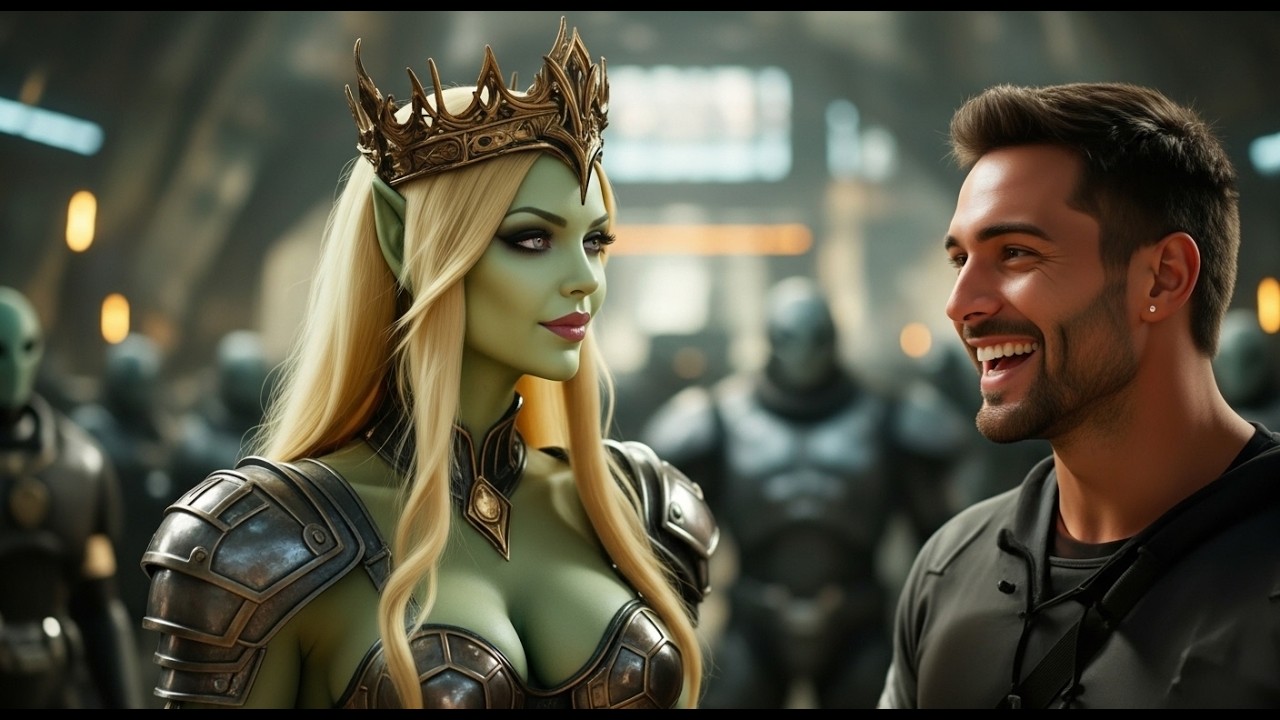She Saw Me and Asked Why I Was Smiling — I Told the Alien Queen the Truth