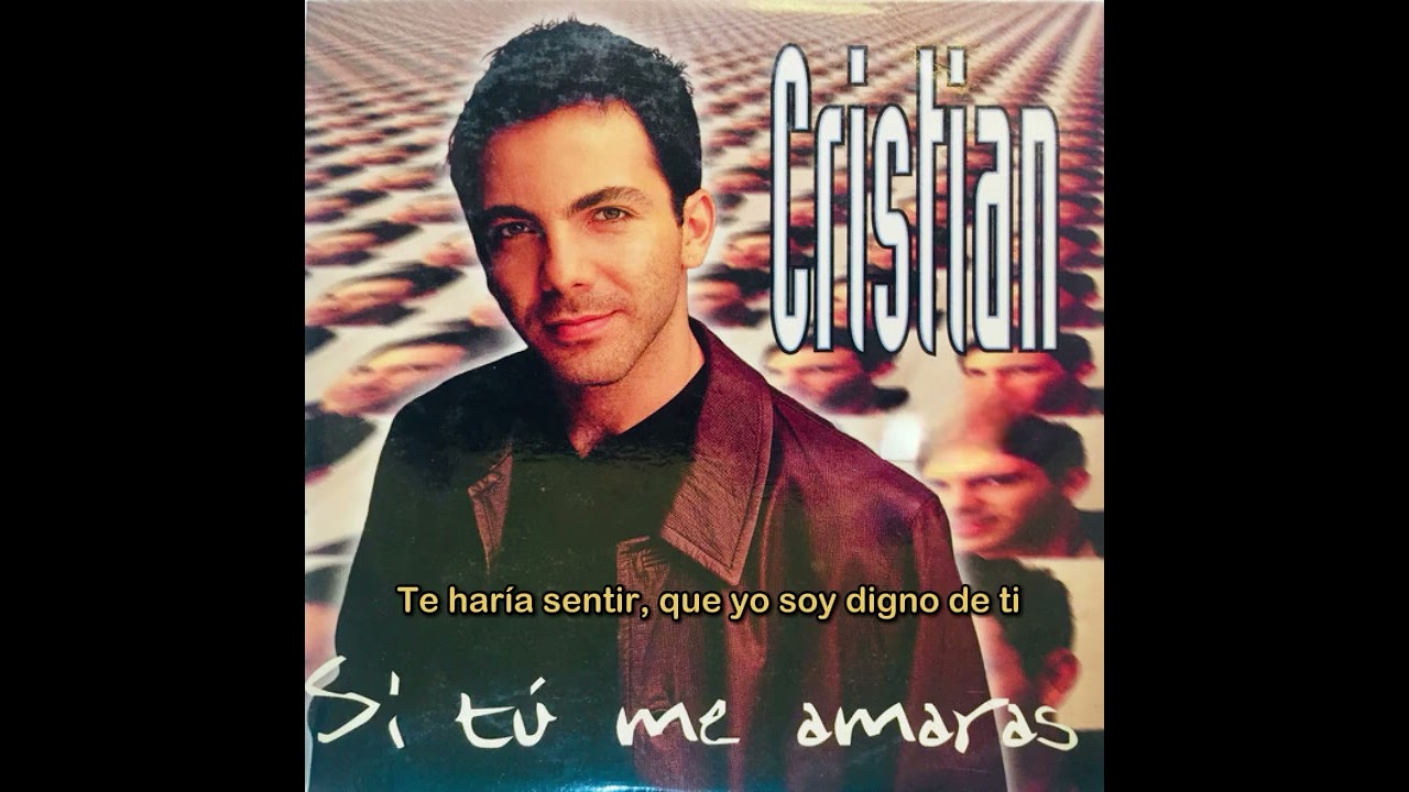 Cristian Castro - Si Tú Me Amaras (Karaoke)