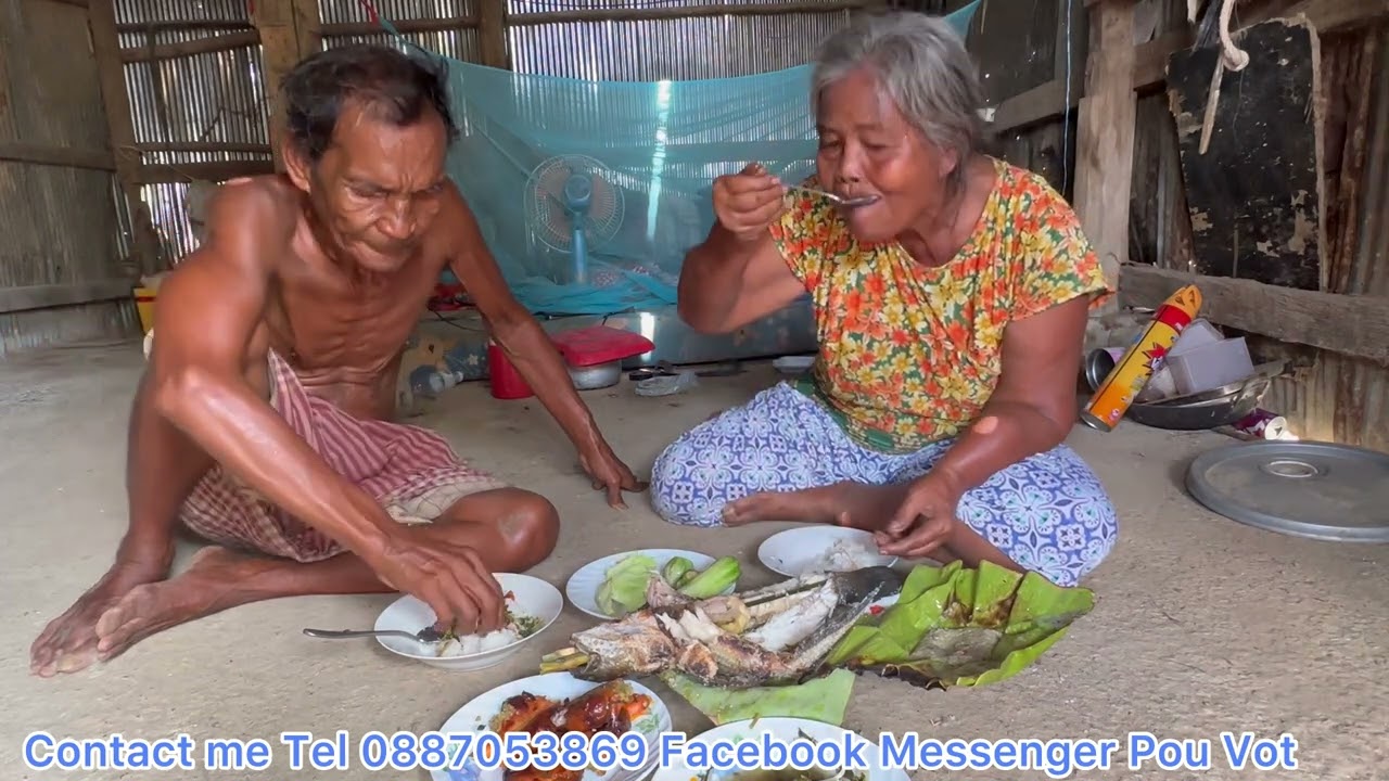 គាត់ទាំងពីអណាស់បានហូបឆ្ងាញ់ By Pou Vot