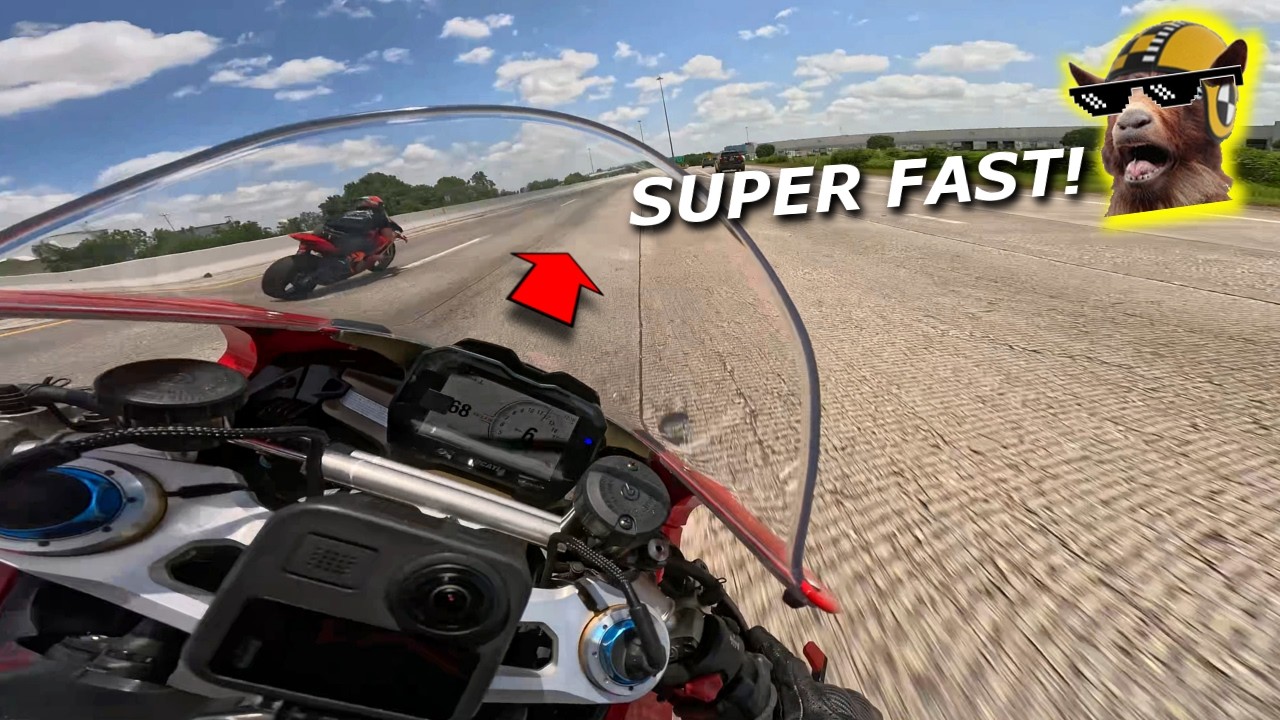 3 Ducati V4S And A BMW S1K High Speed Route Run!