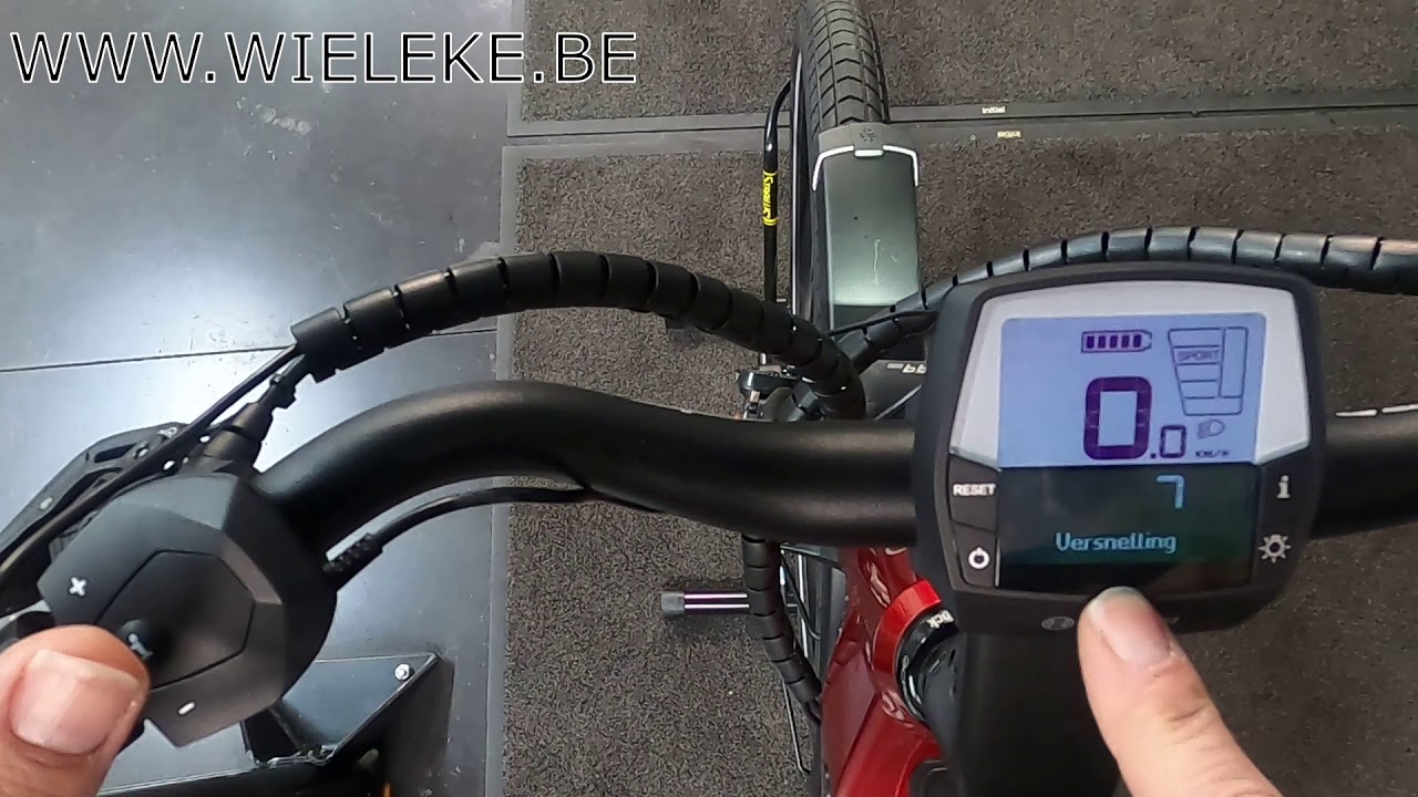 Online handleiding Bosch ebike intuvia display