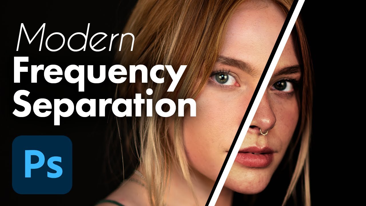 Photoshop Face Retouching with Frequency Separation – No Plugins Needed
