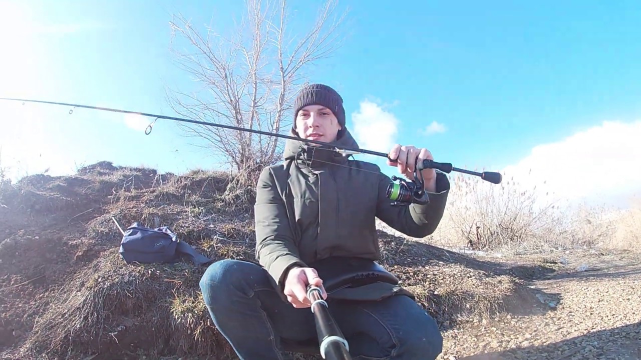 Ультролайт ранней весной. Тест нового спиннинга. Рыбалка с Хаски.