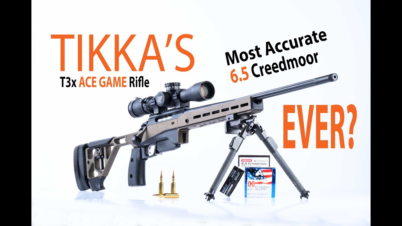 Shooting the SUPER ACCURATE Tikka T3x ACE Game