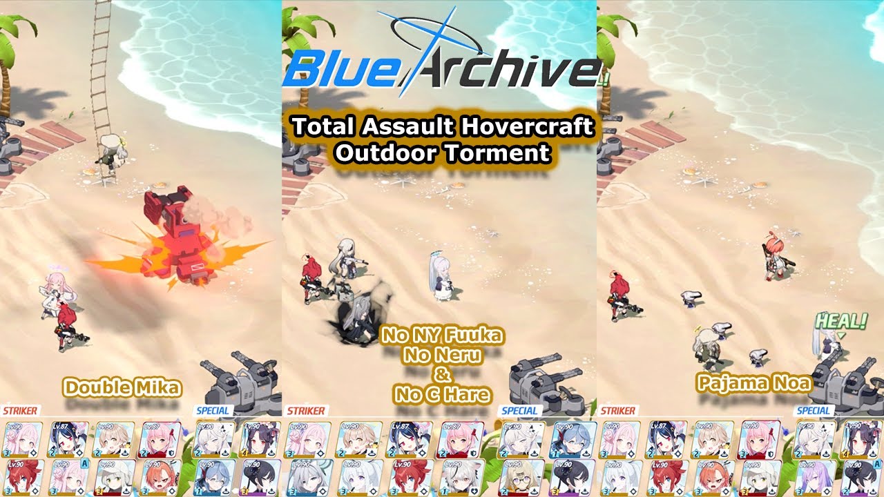 Blue Archive Global - Total Assault Hovercraft Torment Outdoor (June'25)