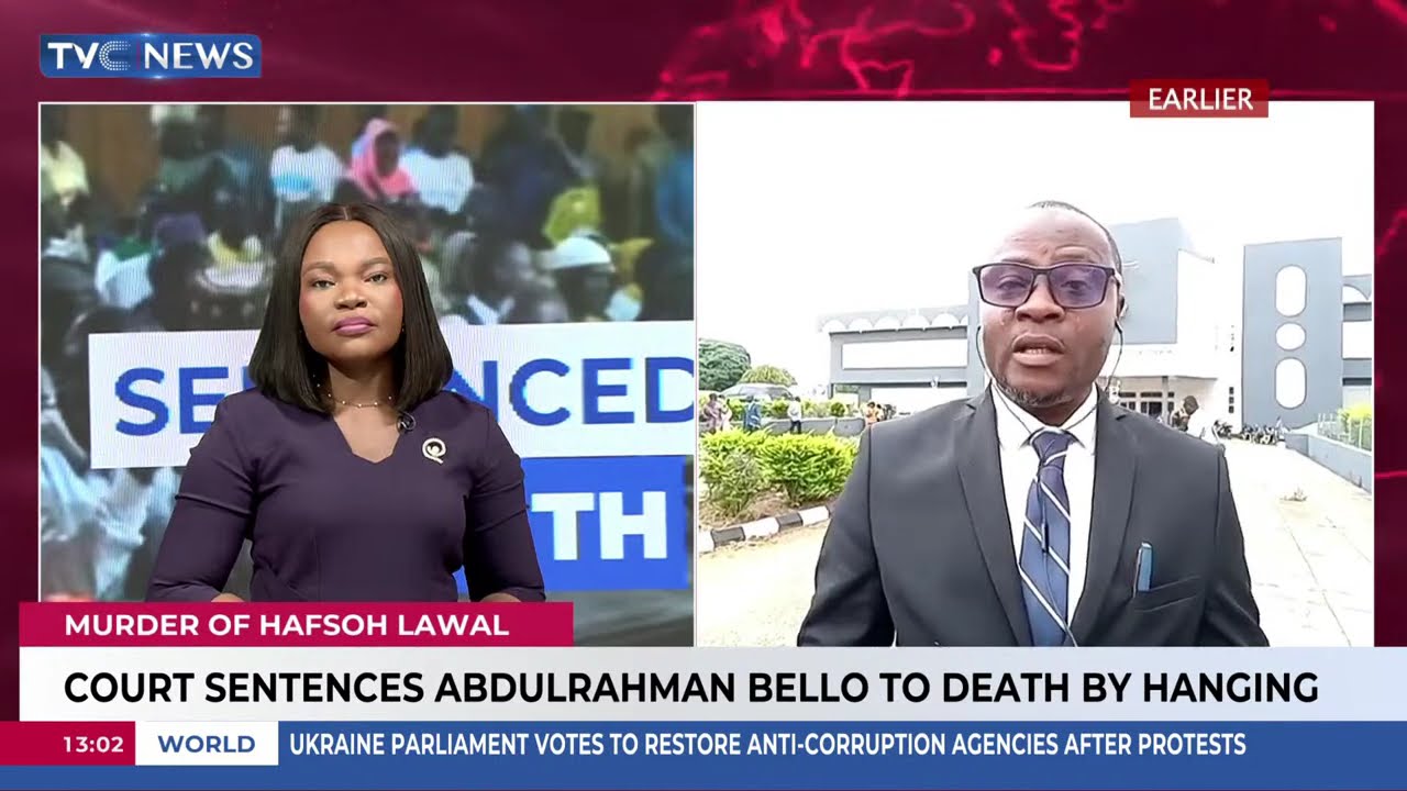 Abdulrahman Bello To Die By Hanging For Killing Hafsoh Lawal In Ilorin