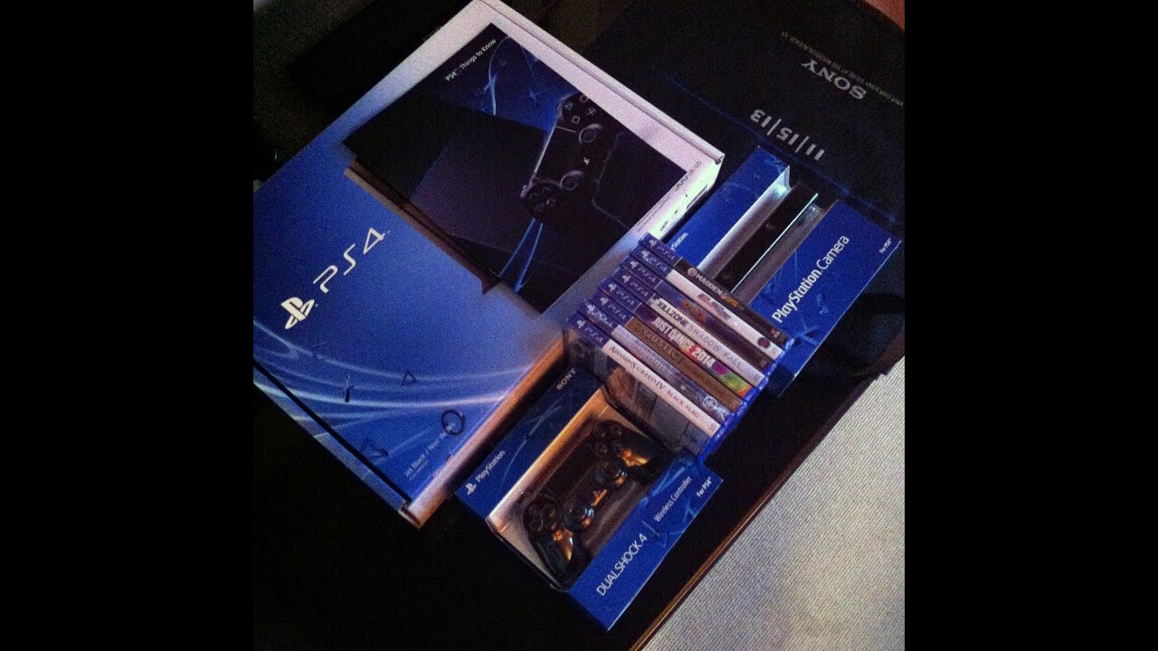 UNBOXING Sony PlayStation 4 - 5 DAYS BEFORE RELEASE