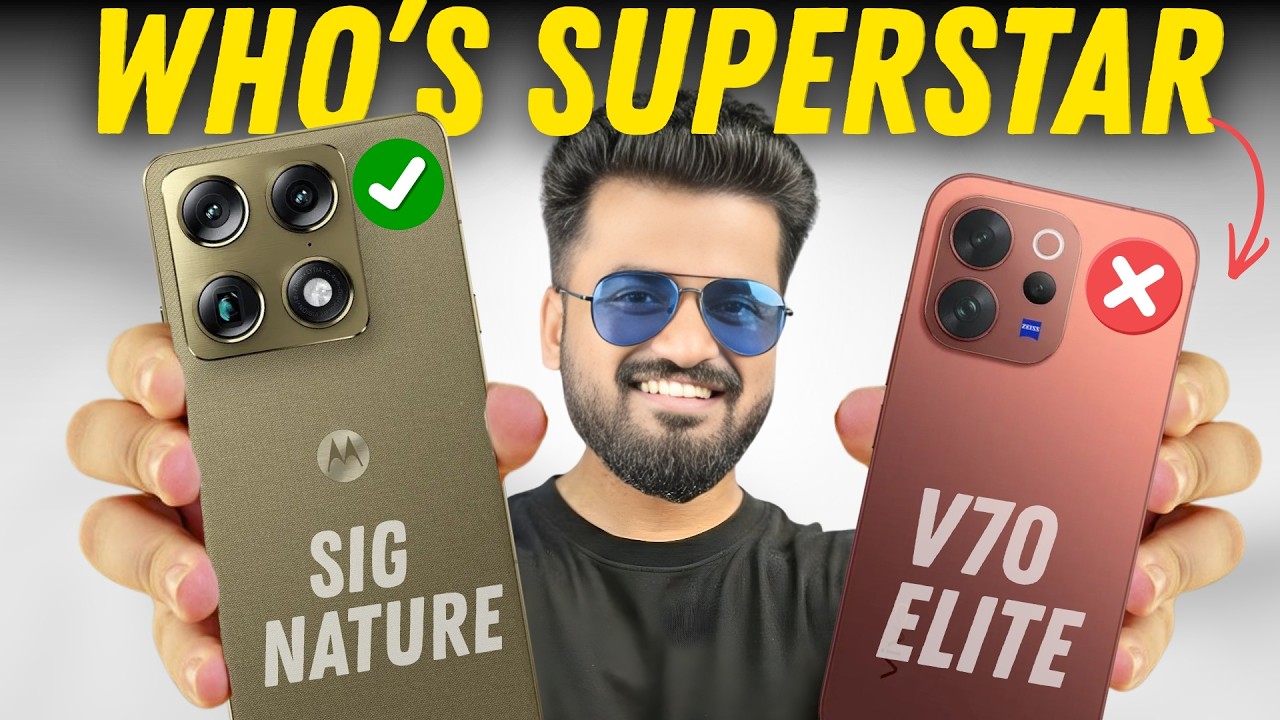 Motorola Signature vs Vivo V70 Elite: The Ultimate 5G Comparison