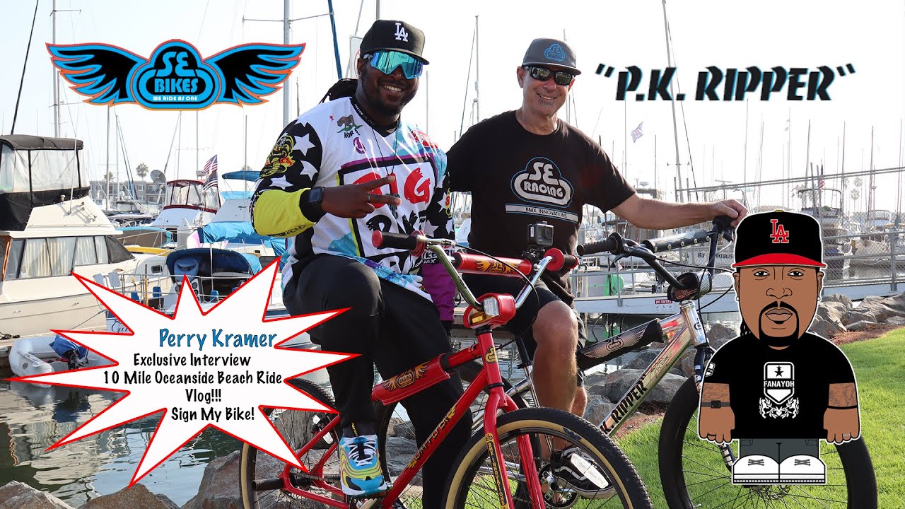 Perry Kramer Exclusive Interview & 10 Mile Oceanside Beach Ride Vlog!!!