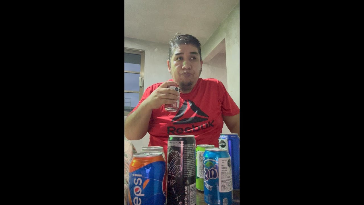 PROBANDO SODAS DE LATA  DE   E.U.A FF