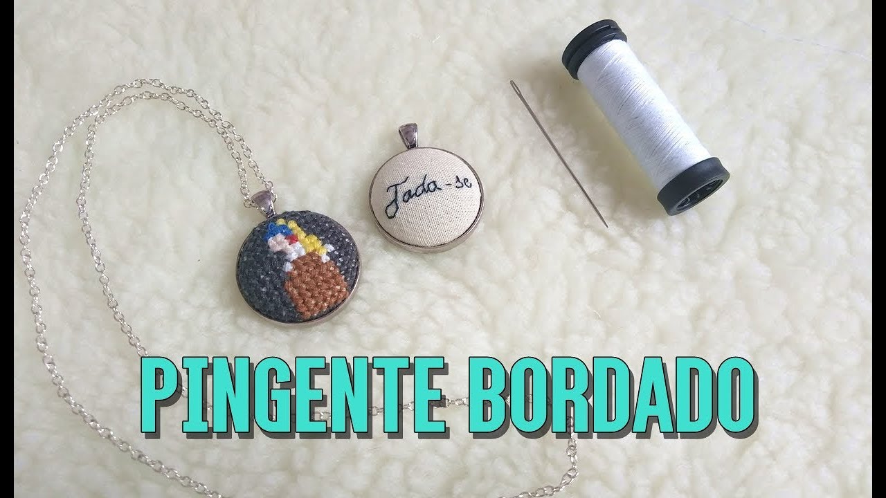 Pingente bordado (atualizado)