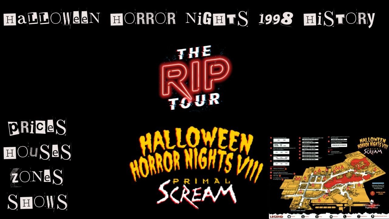 Halloween Horror Nights 8 - The 1998 In Depth History