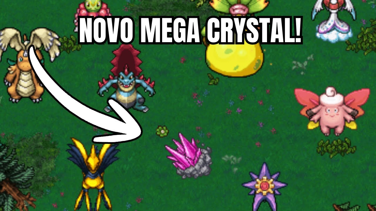 NOVO MEGA CRYSTAL ANUNCIODO COM APARIÇÃO LIMITADA!