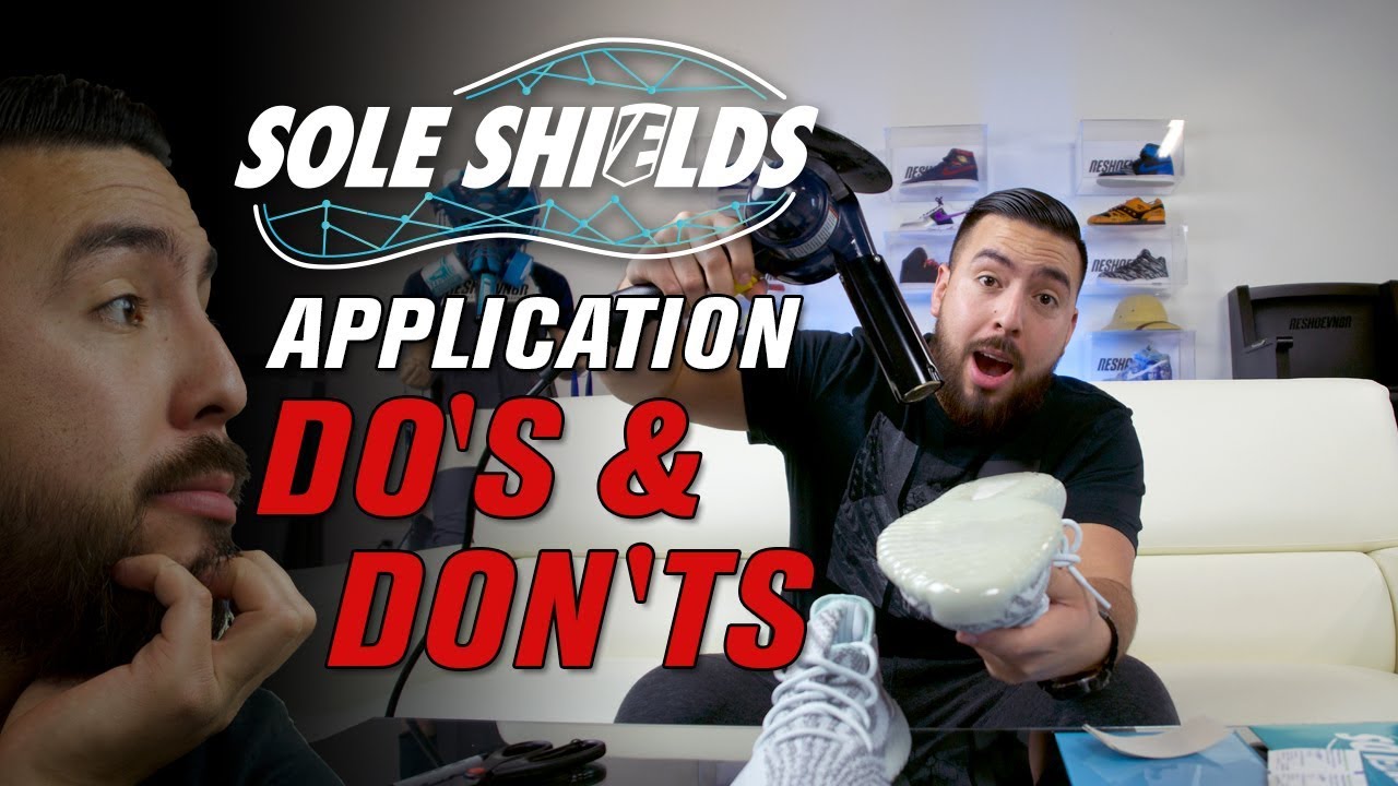 The Do's and Don't to applying Sole Shields on Yeezys