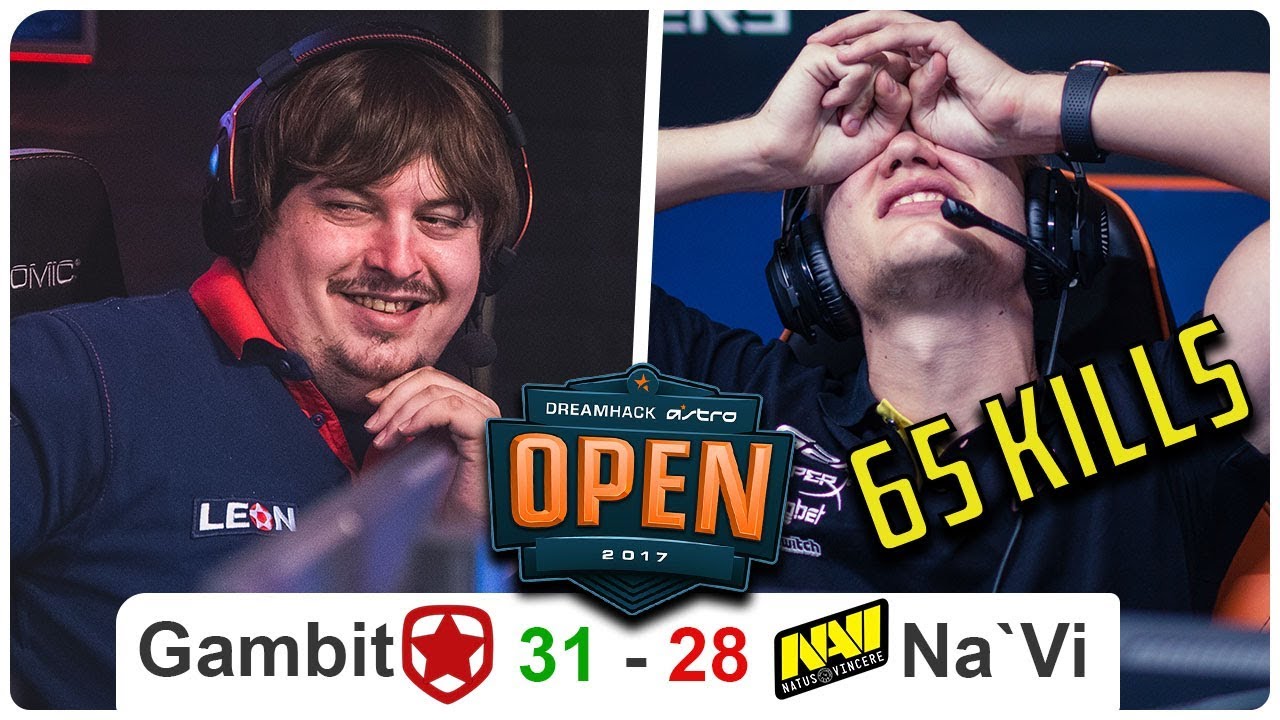GAMBIT VS S1MPLE ▪️ TOO LONG MATCH! - DREAMHACK OPEN WINTER 2017 | CSGO PRO HIGHLIGHTS #106
