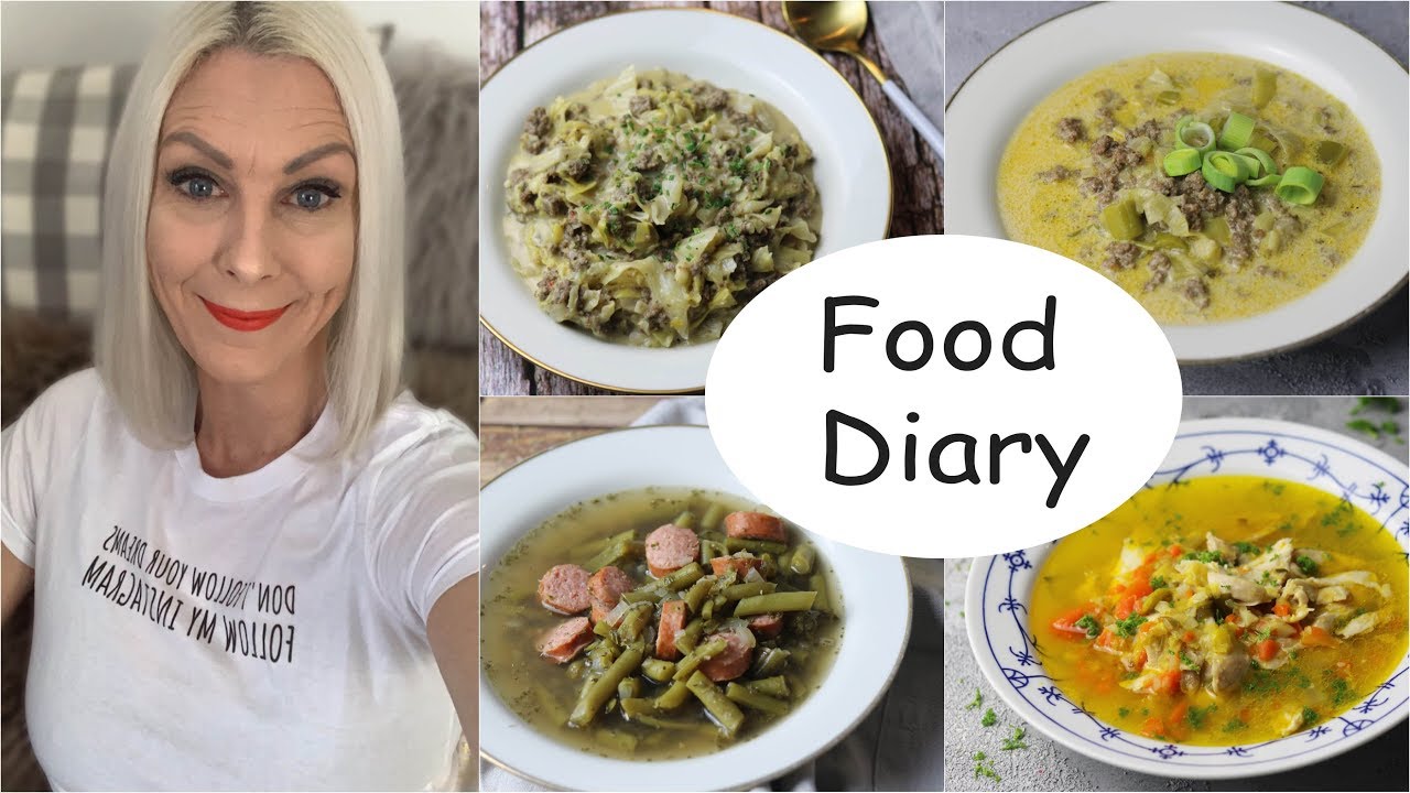 FOOD DIARY #130 I Das war eine mega leckere LOW CARB Woche I  Suppenliebe ❤️ Sandras Kochblog
