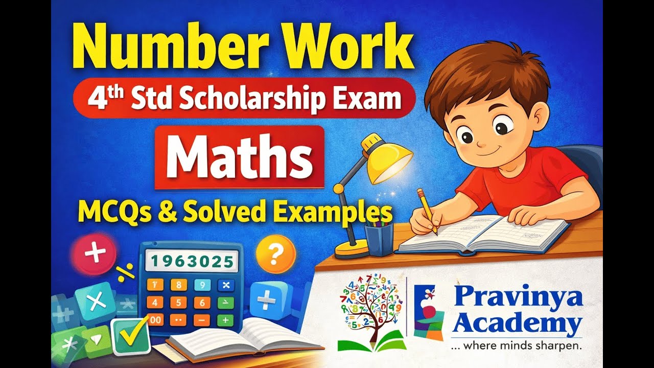 Number Work – Maths | 4th Standard Scholarship Exam (PSE)