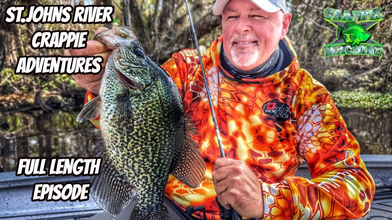 ST.JOHNS RIVER CRAPPIE ADVENTURES- New Full length episode