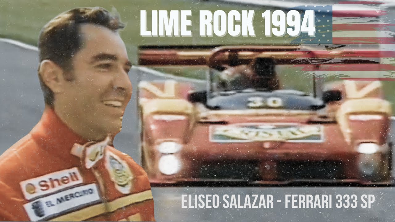 Eliseo Salazar gana en la IMSA Ferrari 333 SP en Lime Rock, EEUU 1994