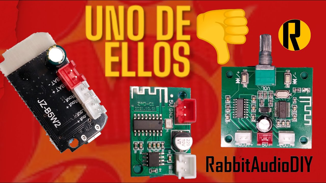 🥴 3 POTENTES Mini Amplificadores Bluetooth 5W  | Review | Video corto