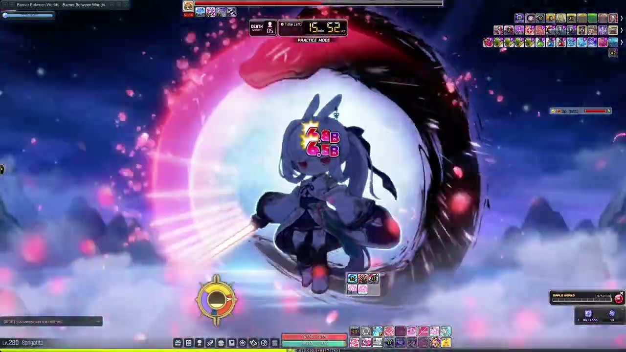 [Maplestory Challenger-Heroic] 137m CP Ren Hard Seren Solo