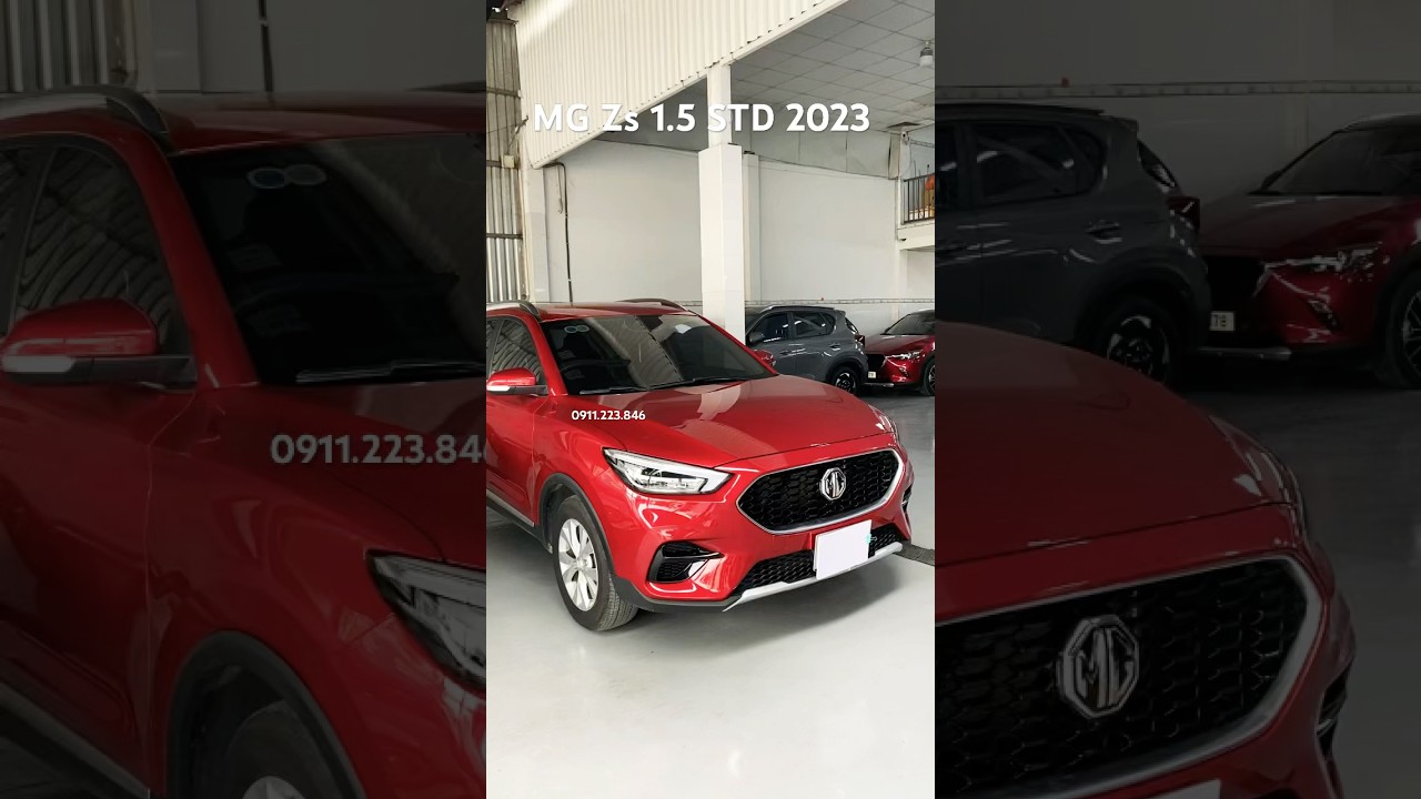 MG Zs 1.5 STD 2023 Màu đỏ lướt 39.000km 