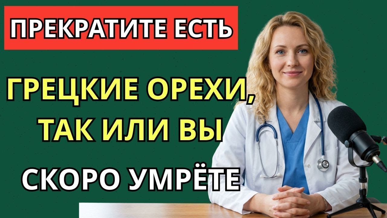 Никогда не ешьте грецкие орехи ТАК после 50! Врач объяснил опасную ошибку