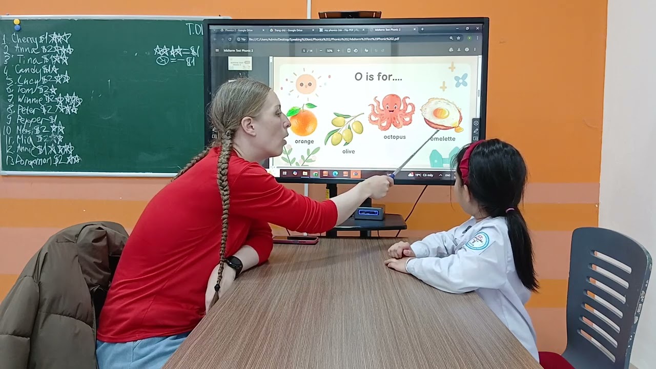 Tú Uyên Lucy Phonics 2 - Midterm test 