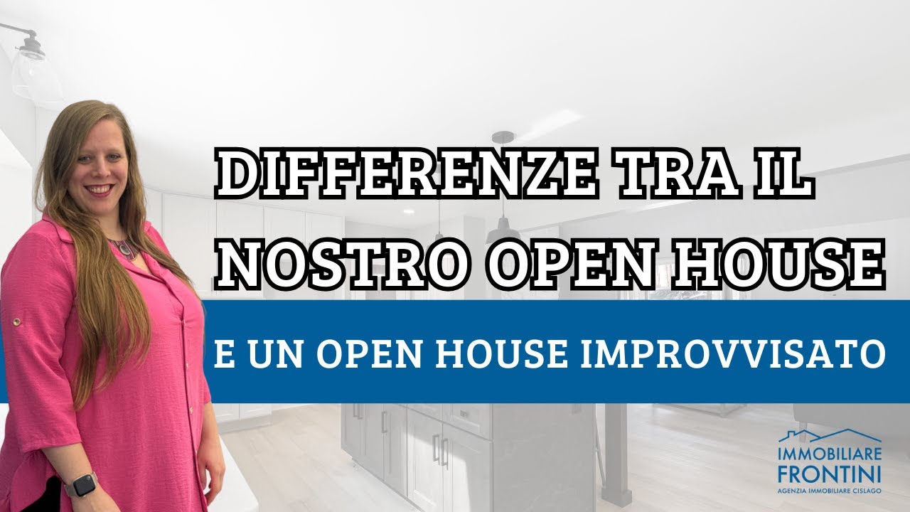 differenze tra il nostro open house e un open house improvvisato