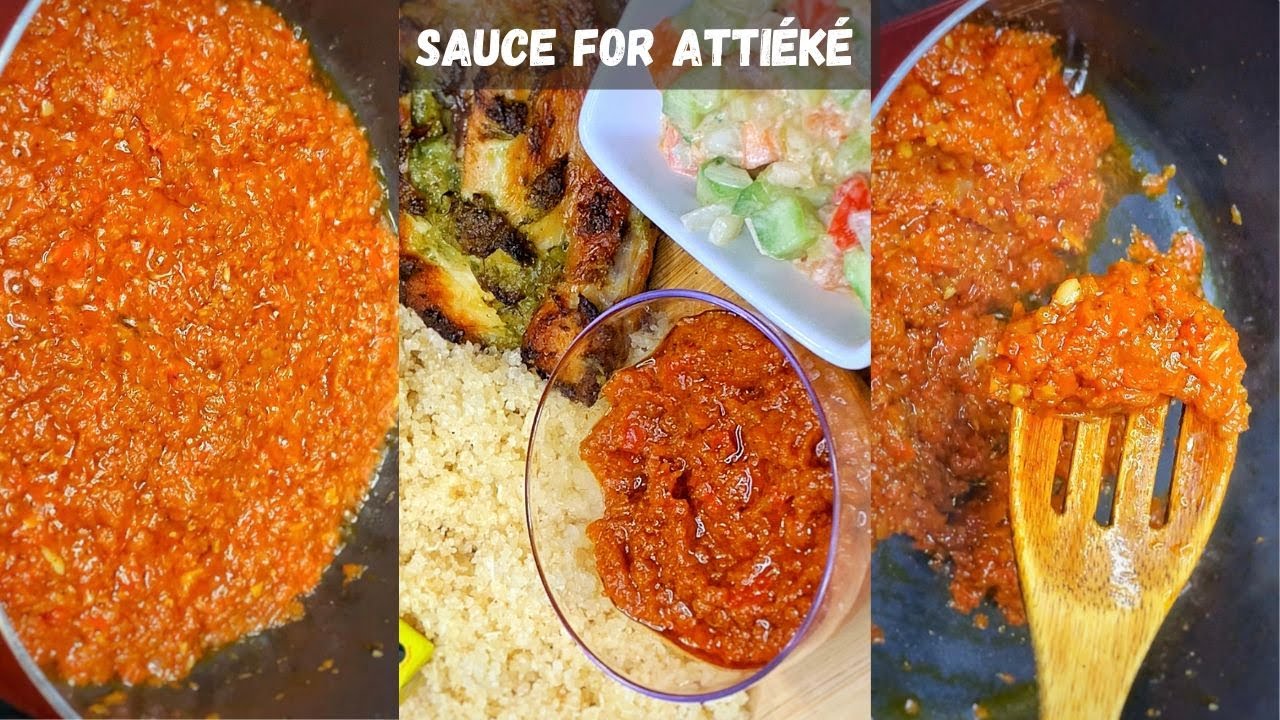 Spicy Pepper Sauce for Attiéké - Sauce Attiéké