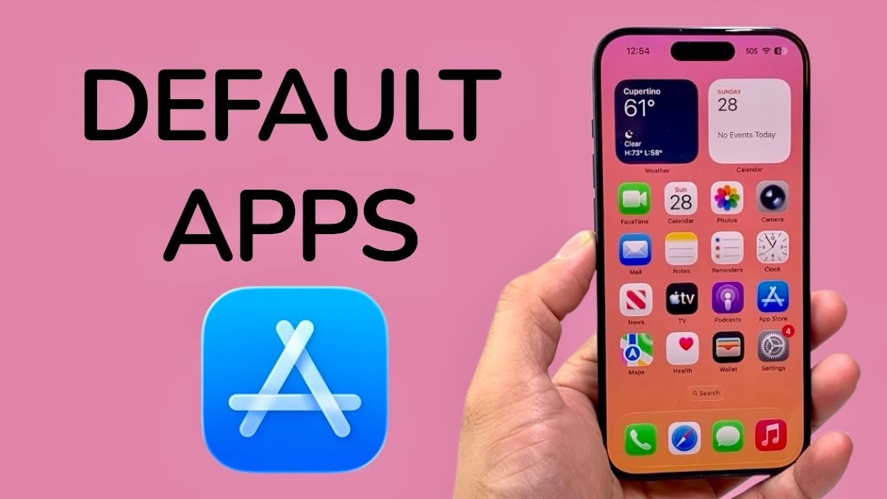 How To Change Default Apps On iPhone