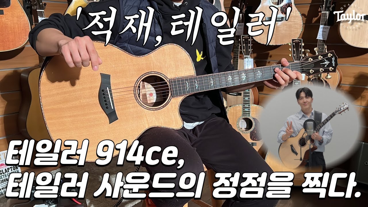 [테일러기타] 테일러 914ce 기타 리뷰 (Taylor 914ce Guitar Review)