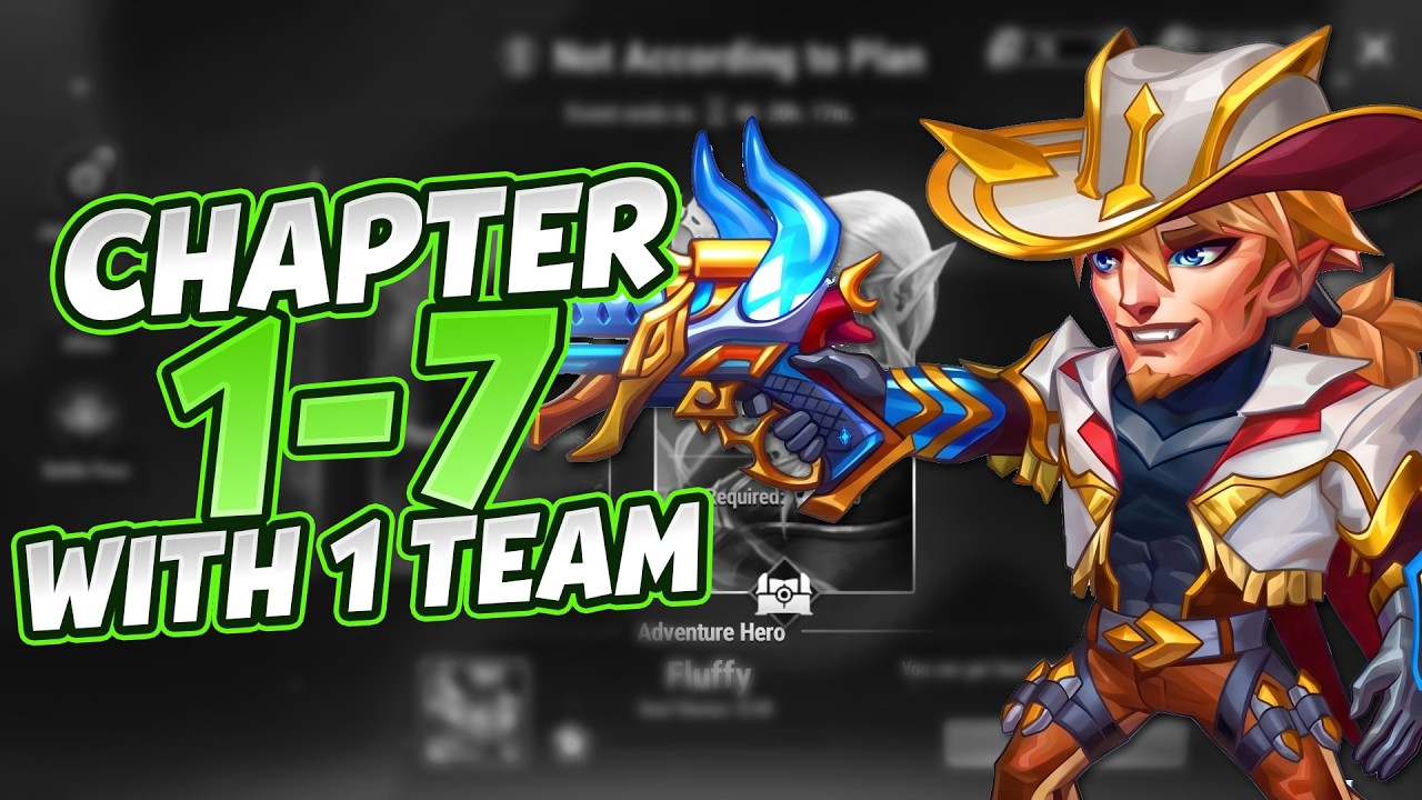Hero Wars Adam Event: ONE TEAM Clears All Chapters 1-7! Last Contract Guide