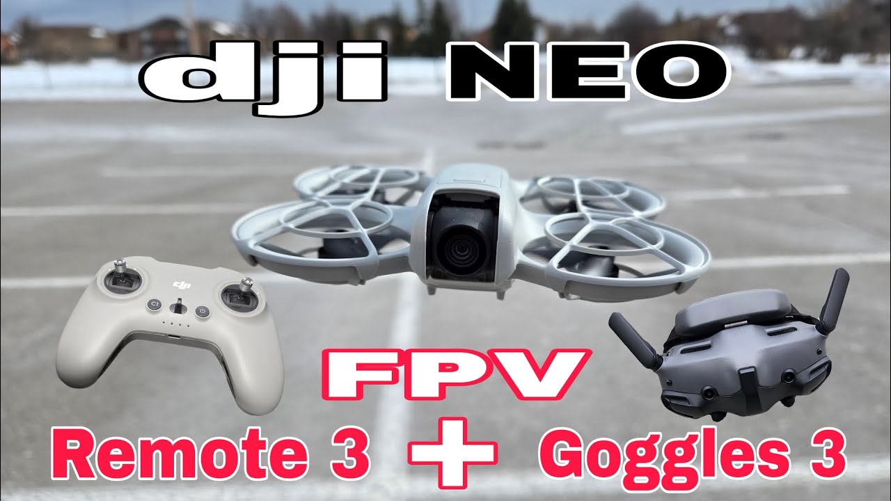 Dji NEO Drone + Dji FPV Controller 3 (Test Flight)